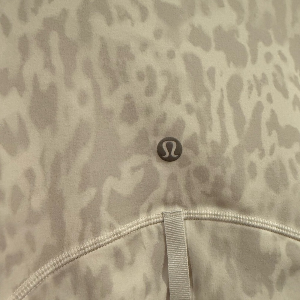 lululemon athletica Light Gray Animal Print Full-Zip Jacket - Picture 8 of 8